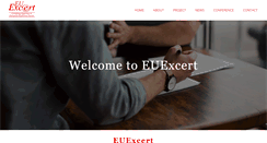 Desktop Screenshot of euexcert.org